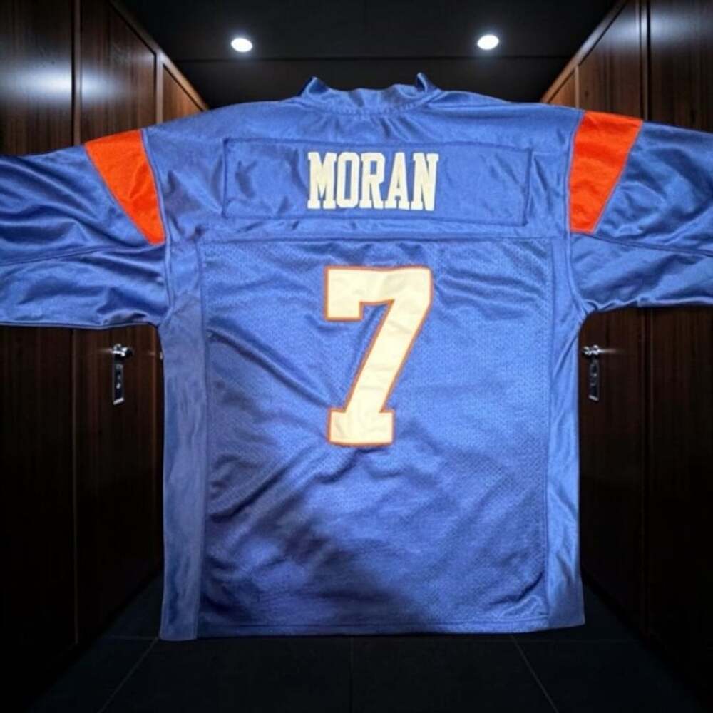 Mitchell & Ness Blue Mountain State Alex Moran Jersey Size M Blue
